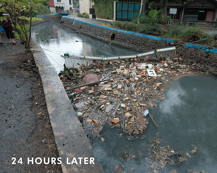 PANGEA movement's barriers collect around 80% of the plastic moving through rivers