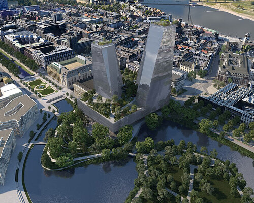 snøhetta designs duett düsseldorf, a new opera house and cultural hub in the heart of the city