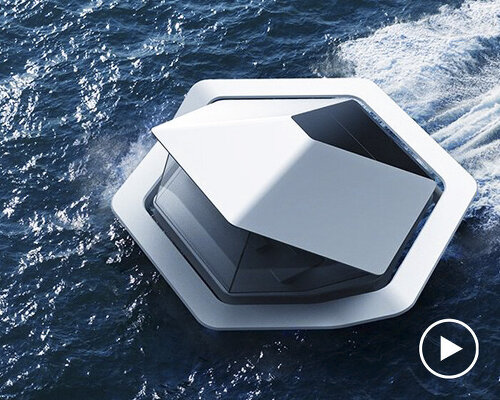 sony designers and science fiction writers envision floating habitats for tokyo in 2050
