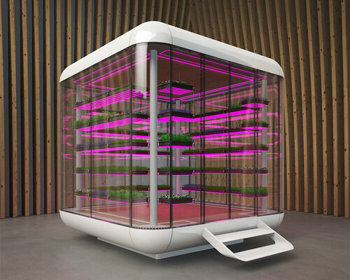 this walk-in climate greenhouse is the first mass-produced solution for microgreen gardening