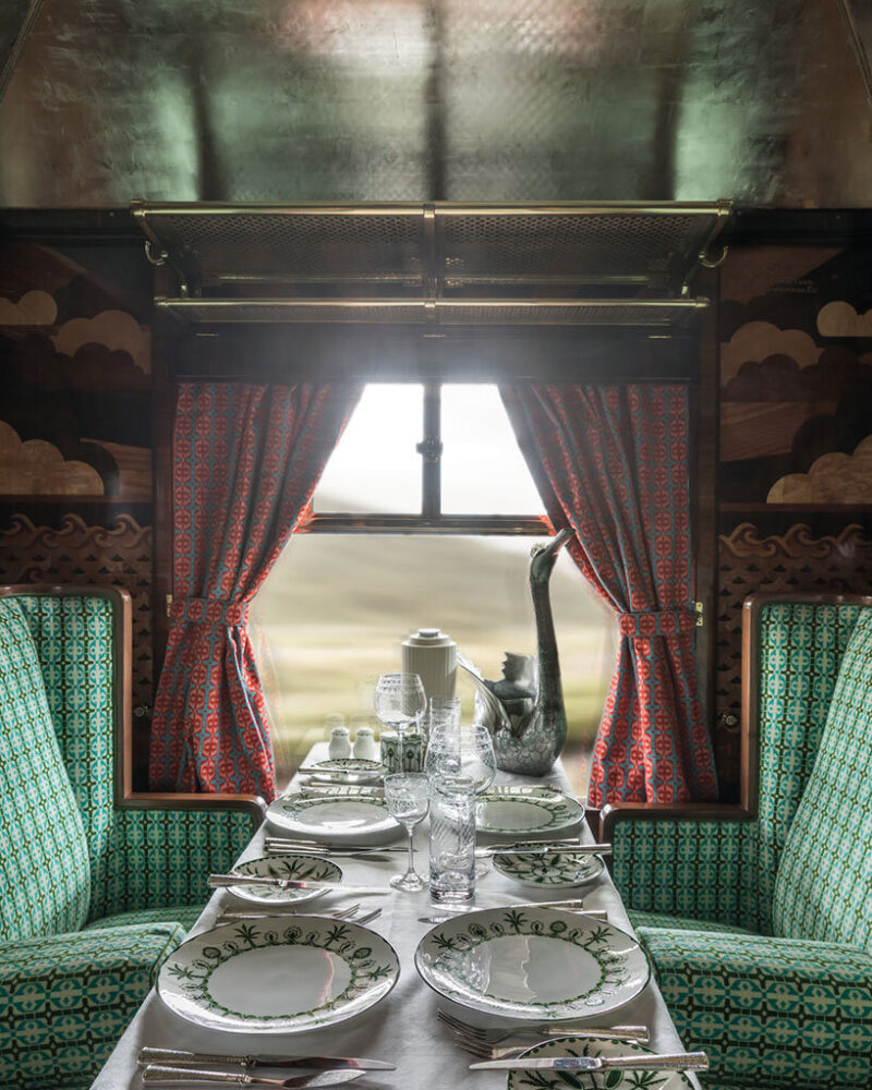 wes anderson revives 50s carriage inviting visitors into whimsical film ...