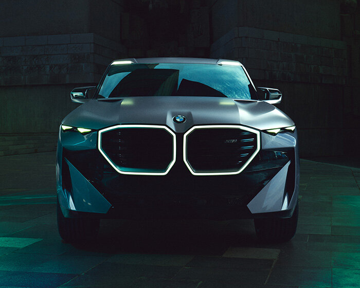 BMW Concept XM debuts new, expressive luxury face at art basel miami beach 2021