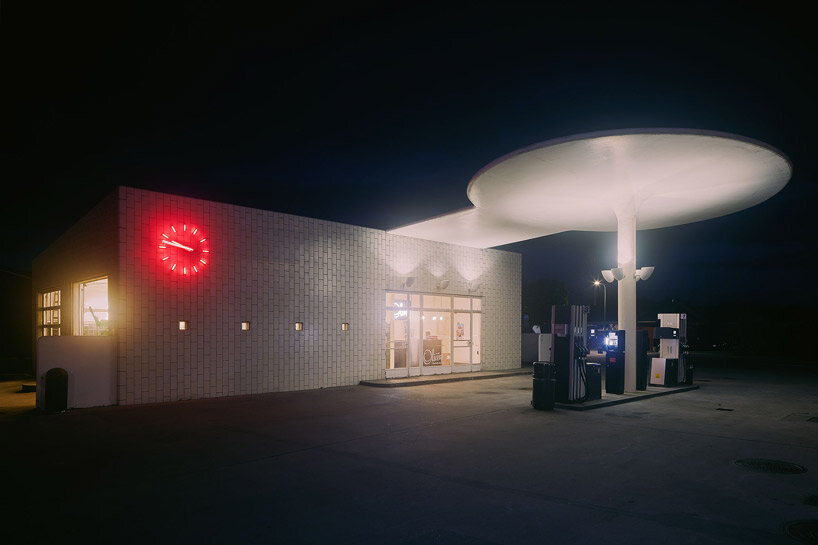 arne jacobsen’s 1930s gas station photographed by david altrath