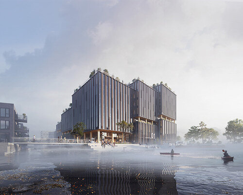 henning larsen unveils design for large mixed-use timber building on copenhagen waterfront