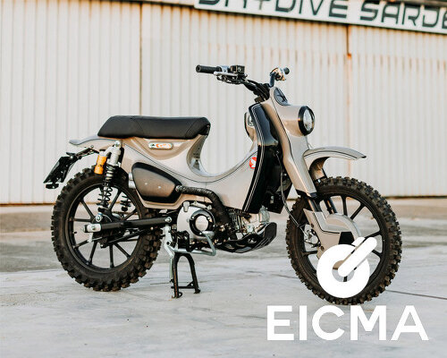 EICMA 2021: meet the x custom build of the iconic honda super cub