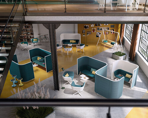 splaces by interstuhl create productive, highly flexible work spaces