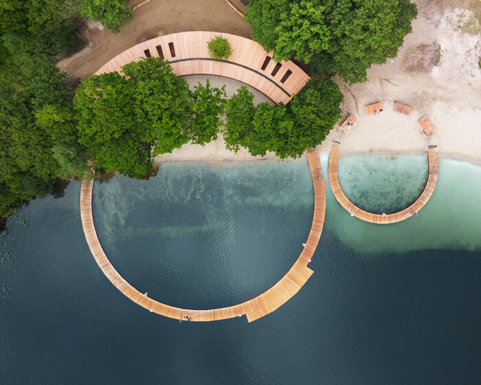 take a dip and respect the environment at sweco architects' bathing resorts in denmark