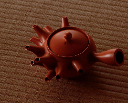 teapot hybrid collection explores new possibilities of japanese green tea