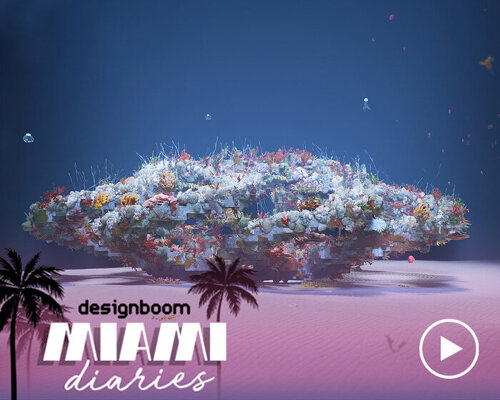 OMA, charlotte taylor + nicholas préaud present NFT of 'coral arena' sculpture in miami