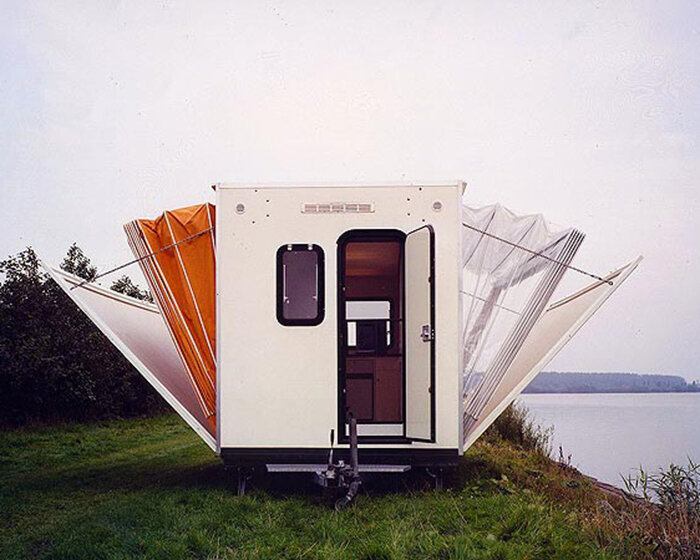 an innovative mobile home concept from 1986 that never reached the market