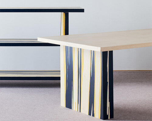 japanese woodcraft + modern technology meet in kodai iwamoto's 'pari pari' furniture series