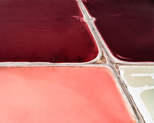 tom hegen creates uncanny fields with aerial photography of utah's great salt lake