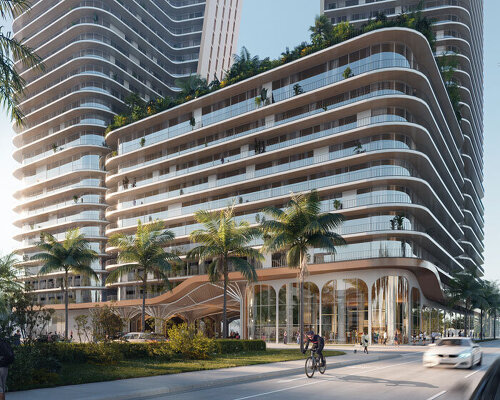 ODA will transform the fort lauderdale skyline with a bridging residential tower