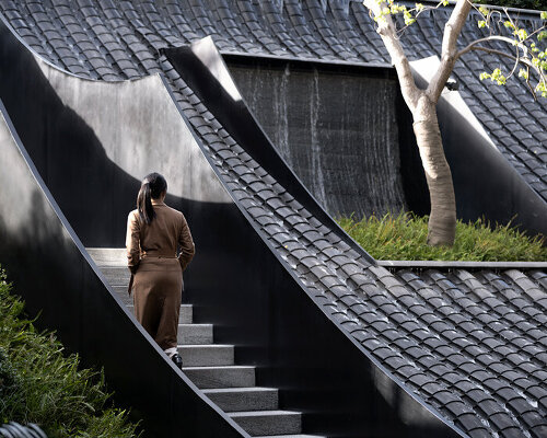 TROP translates the ancient rainy rooftops of shaoxing into 'an villa'