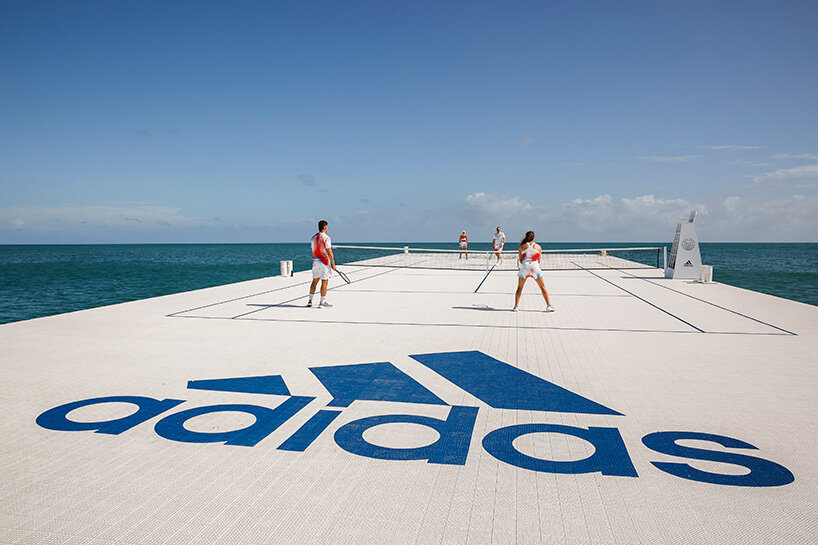 Mechanica toespraak Religieus adidas + parley serve a recycled tennis court on australia's great barrier  reef