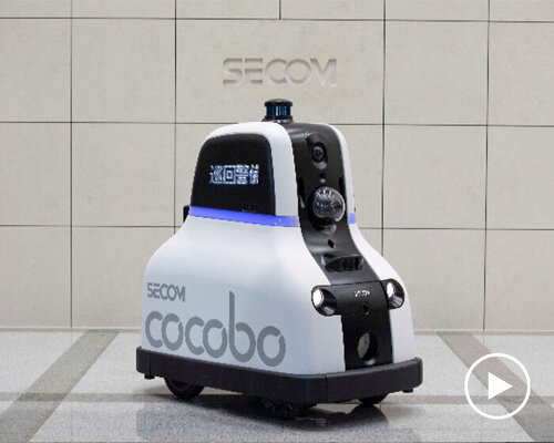 'cocobo' robot uses AI to ensure peace and security in public spaces of japan