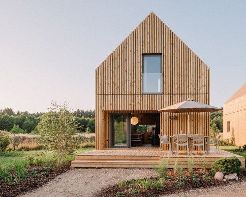 'superior cottages' at domki szumilas are integrated into poland's coastal meadows