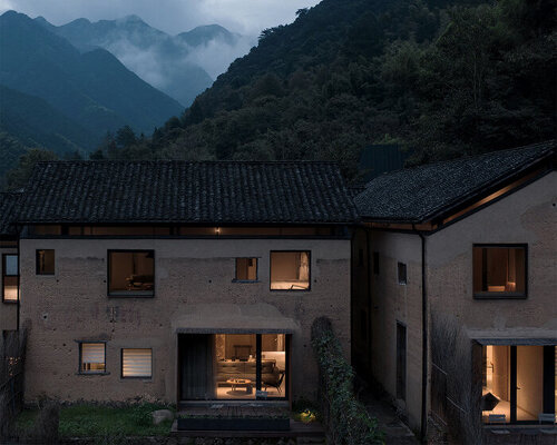 MDO transforms six village houses into modern-day retreat in china