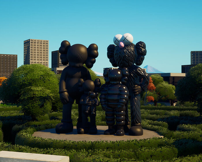 KAWS launches 'NEW FICTION' exhibition at london's serpentine gallery and on fortnite