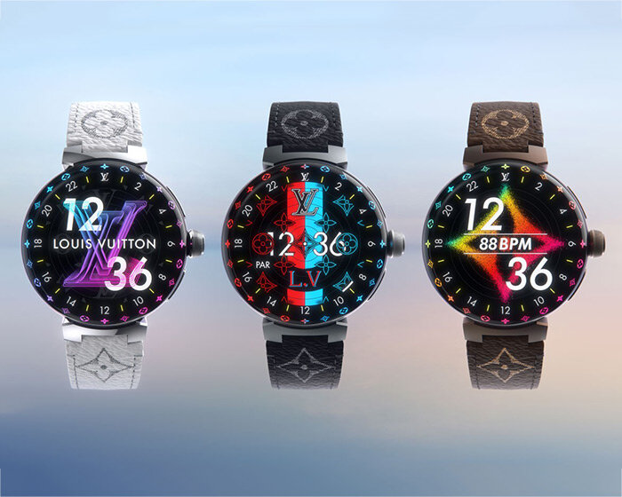 louis vuitton unveils fully-customizable tambour horizon light up smartwatch