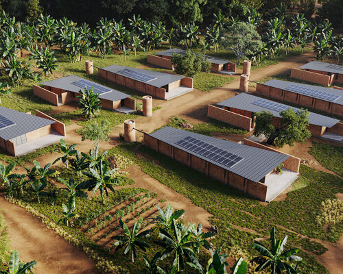 marc thorpe design will build sustainable housing from compressed earth in kampala, uganda