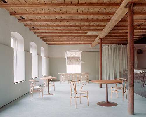 nara transforms 1850s carpentry barn into fine restaurant in france