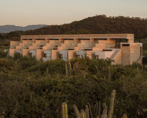 alberto kalach's idyllic vision of retreat becomes the terrestre hotel in oaxaca, mexico