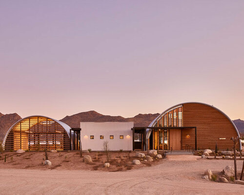 HKS translates the joshua tree desert into a mid-century modern autocamp