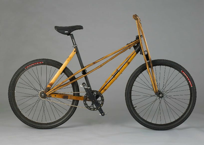 inspired by the ABARI bamboo bicycle, lance rake designs barrel stave bikes