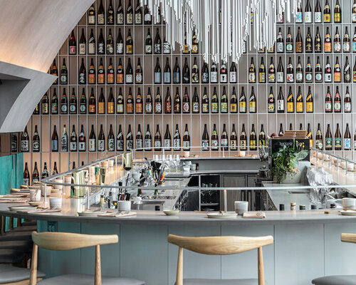 the new 'a' restaurant in tel aviv nods to japanese and european aesthetics