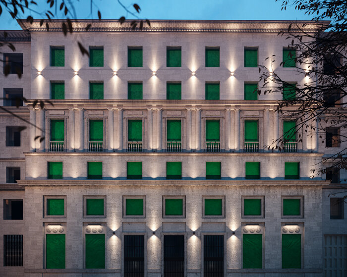 bottega veneta unveils new milan headquarters with signature green façade