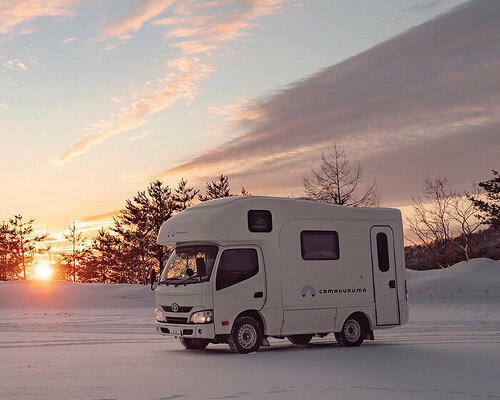 the camakuruma is an igloo-inspired camper you can take to the slopes