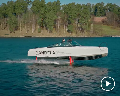 candela's C-8 electric hydrofoil boat performs its first flight