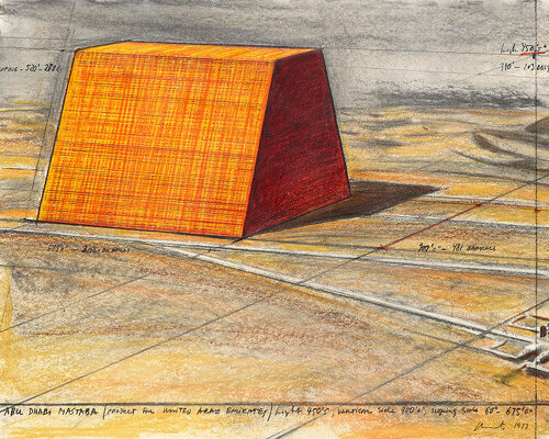 after 45 years, christo and jeanne-claude's monumental 'mastaba' will be built