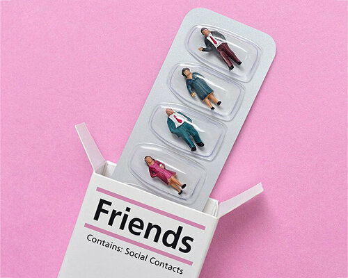 domenic bahmann asks 'what makes us feel good?' in this illustration & still-life art collection