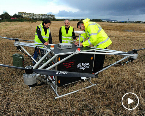 watch the world's first hydraulic multicopter taking flight