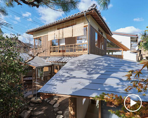 mandai architects renovates 100-year-old 'shiiba house' in kyoto, japan