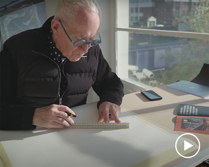 sir peter cook discusses the benefits of drawing by hand