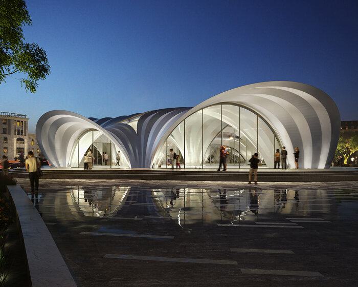 construction begins in ukraine on zaha hadid architects' dnipro metro stations