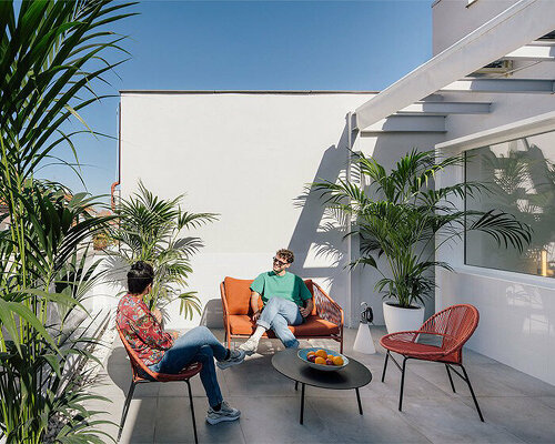 gon architects transforms single-family residence into vibrant shared student house in madrid