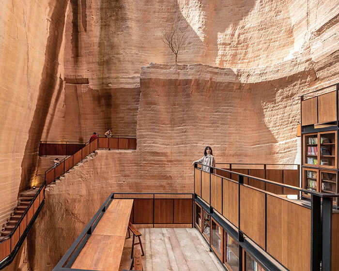 xu tiantian carves into the rocks to revitalize nine small abandoned quarries in china