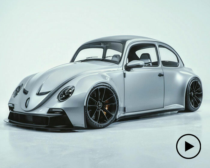 sorry porsche purists, khyzyl saleem fused a VW beetle with a GT3