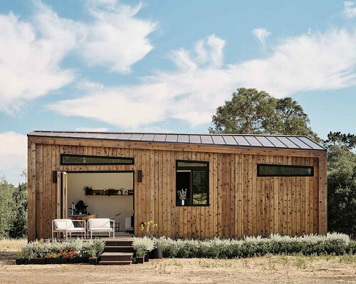 this sustainable prefab cabin can extend your living space within some weeks