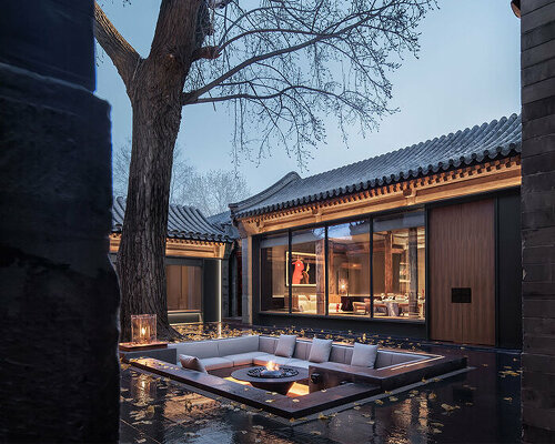 set in a beijing hutong, 'la maison xun' is a dining spot reviving old courtyard life