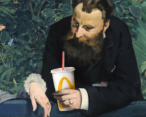 mcdonald's takes over impressionist paintings in 'meant to be classic' ad