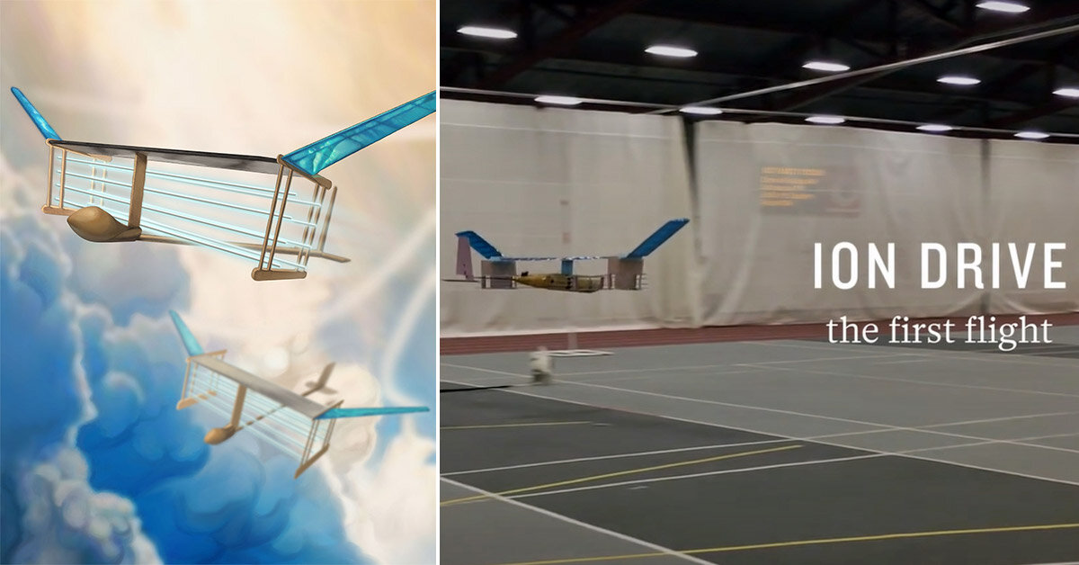 MIT engineers built an airplane that flies without any moving parts