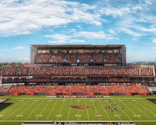 populous + SRG celebrate north pacific landscape with oregon state stadium expansion