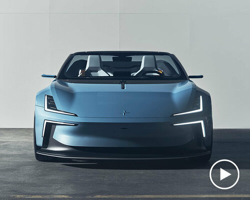 the polestar o2 is a sustainable electric concept car with an integrated drone