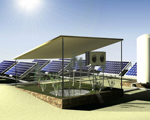 solar panel design can produce freshwater for crops in dry regions