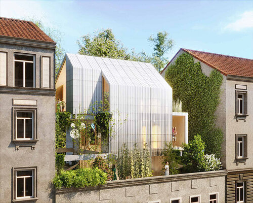 smartvoll reimagines loft as green haven in congested viennese district